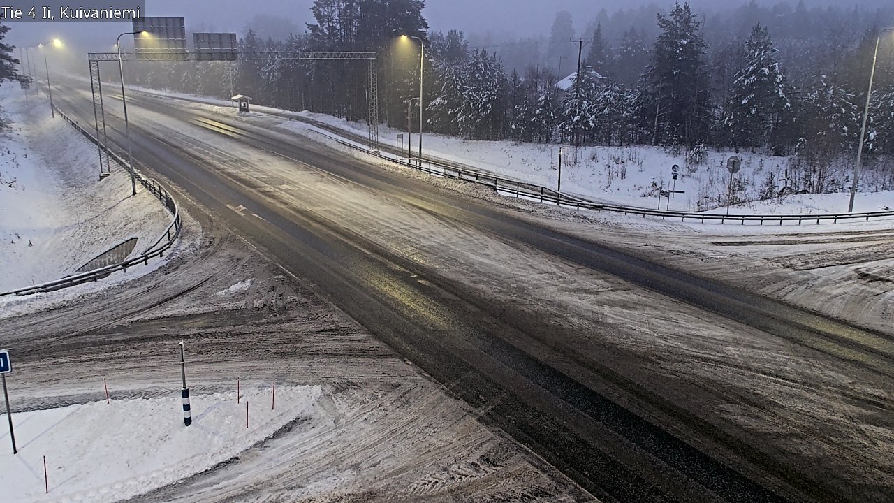 Weather Camera Image Road 4 Ii, Kuivaniemi, Ii, Pohjois-Pohjanmaa
