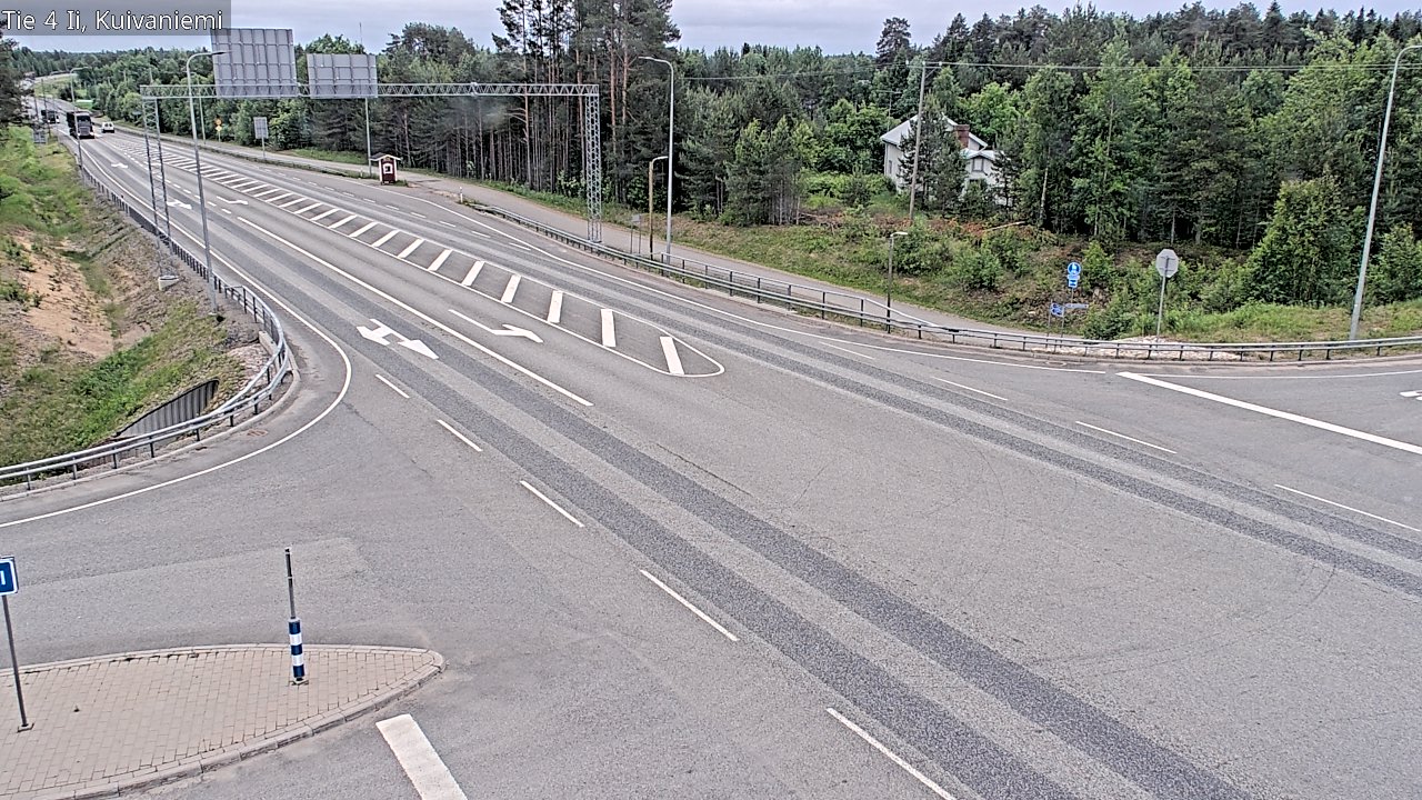 Kelikamerat Kuva Tie 4 Ii, Kuivaniemi, Ii, Pohjois-Pohjanmaa