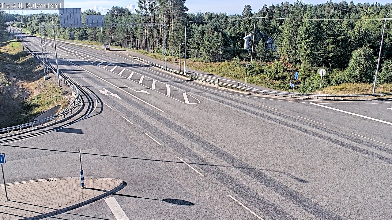 Weather Camera Image Väg 4 Ii, Kuivaniemi, Ii, Pohjois-Pohjanmaa