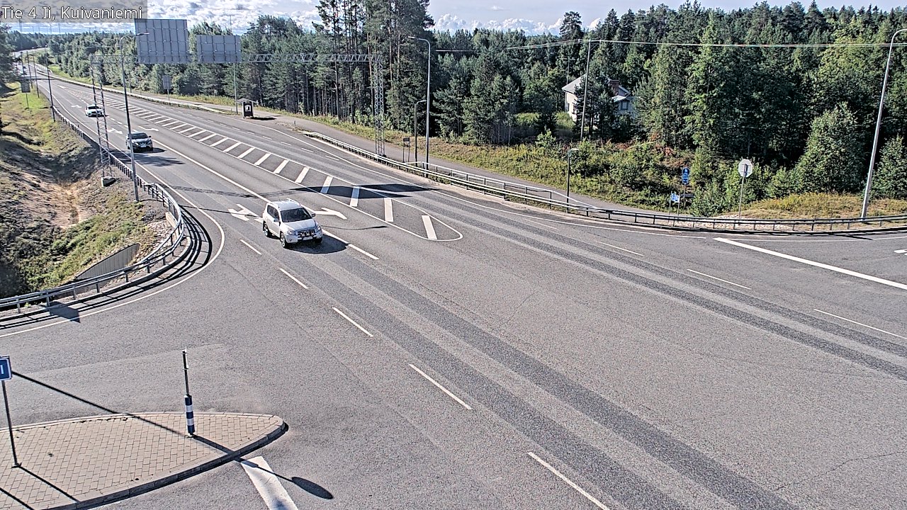 Weather Camera Image Väg 4 Ii, Kuivaniemi, Ii, Pohjois-Pohjanmaa