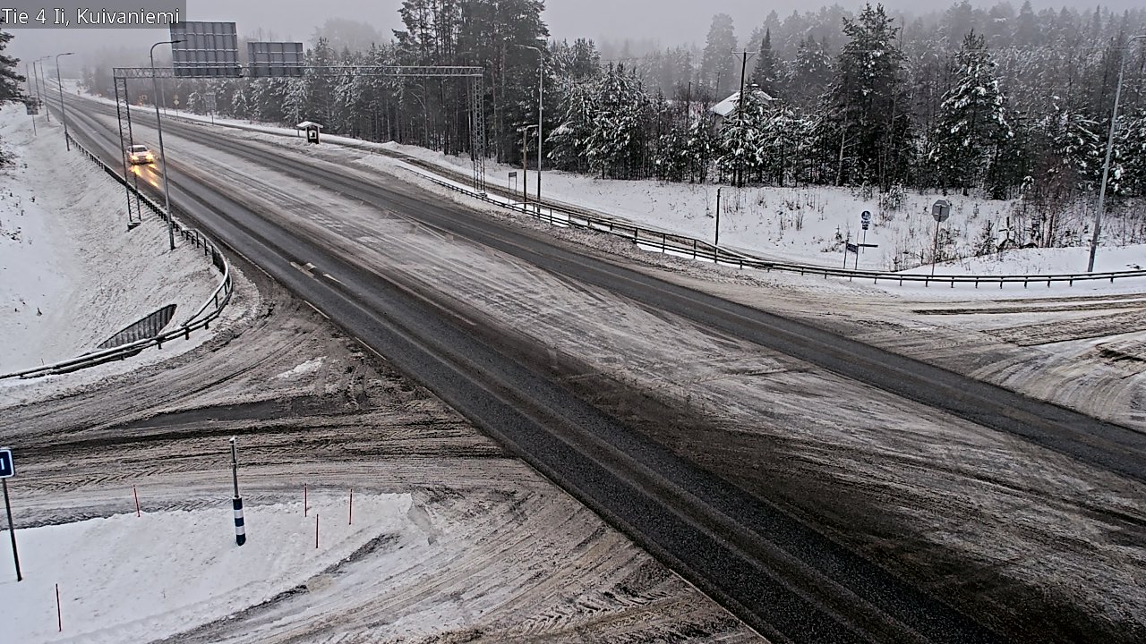 Weather Camera Image Road 4 Ii, Kuivaniemi, Ii, Pohjois-Pohjanmaa