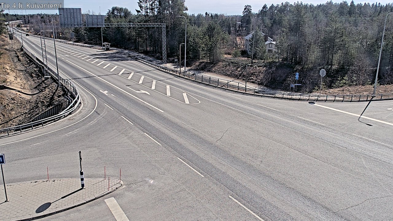 Kelikamerat Kuva Tie 4 Ii, Kuivaniemi, Ii, Pohjois-Pohjanmaa