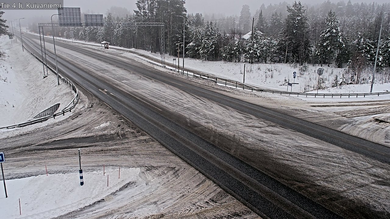 Weather Camera Image Road 4 Ii, Kuivaniemi, Ii, Pohjois-Pohjanmaa