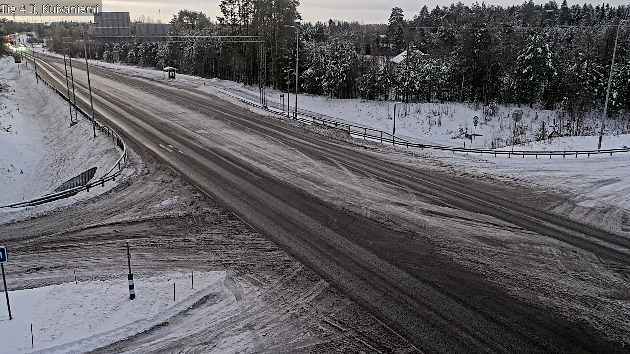 Weather Camera Image Road 4 Ii, Kuivaniemi, Ii, Pohjois-Pohjanmaa