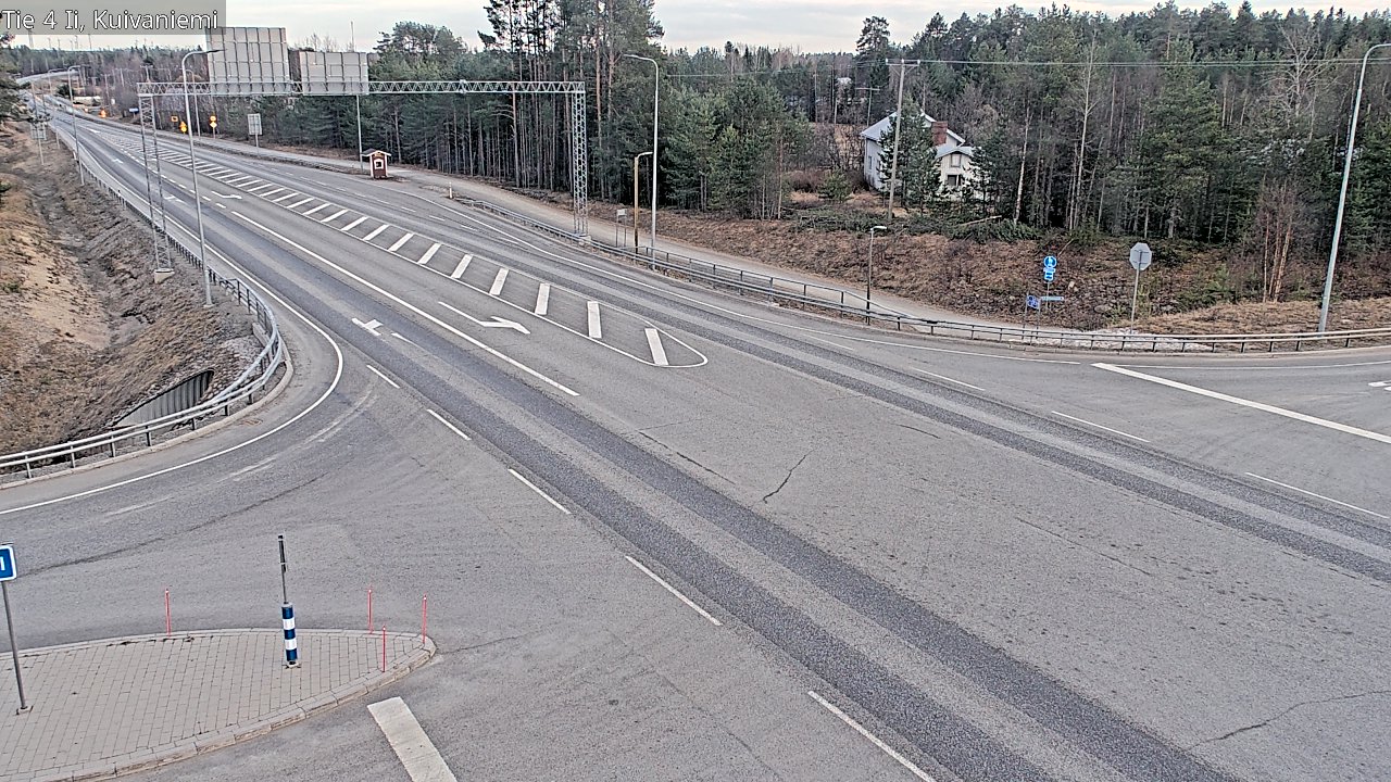 Kelikamerat Kuva Tie 4 Ii, Kuivaniemi, Ii, Pohjois-Pohjanmaa