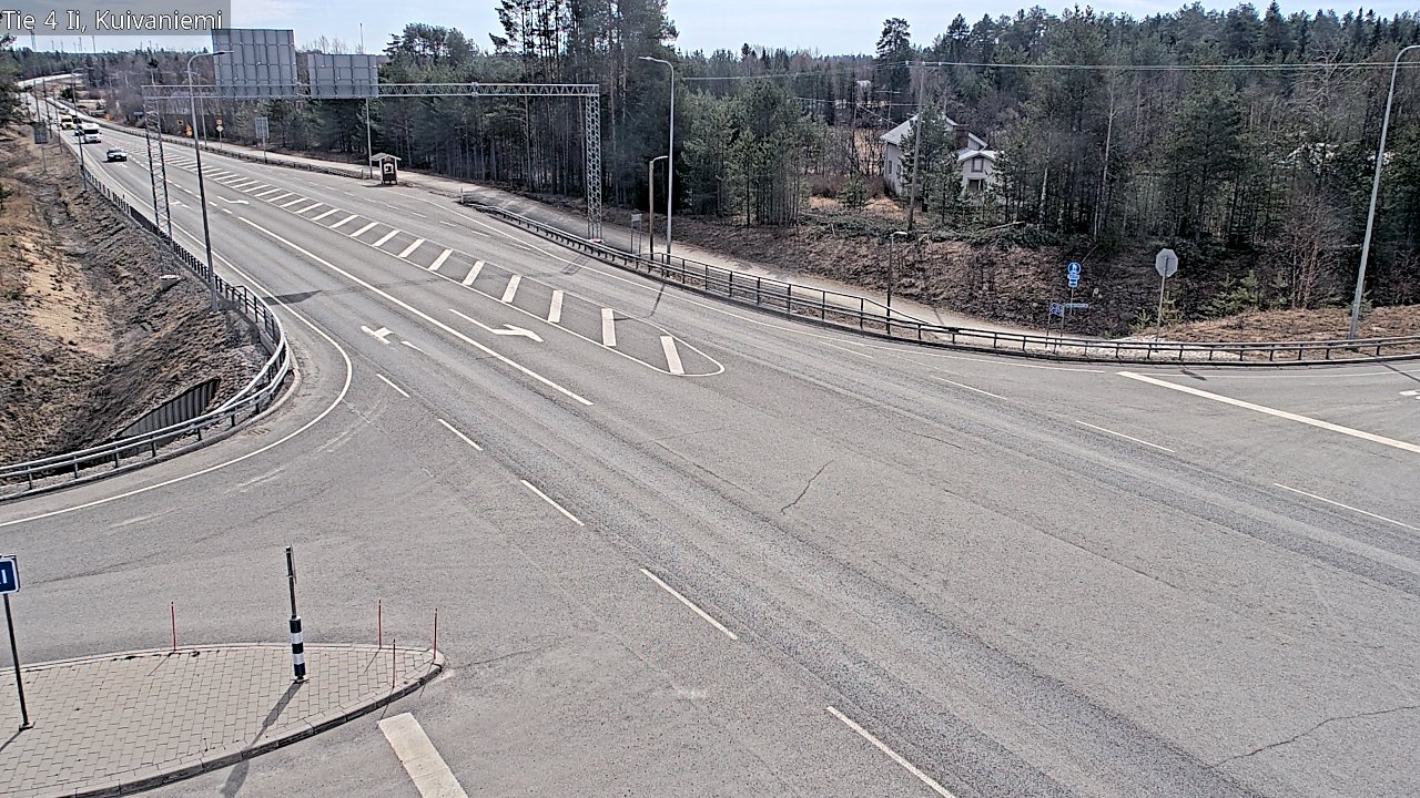 Kelikamerat Kuva Tie 4 Ii, Kuivaniemi, Ii, Pohjois-Pohjanmaa