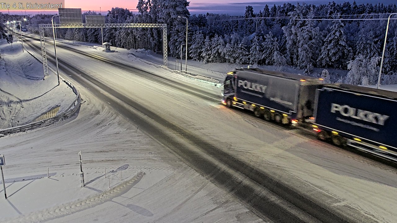 Kelikamerat Kuva Tie 4 Ii, Kuivaniemi, Ii, Pohjois-Pohjanmaa