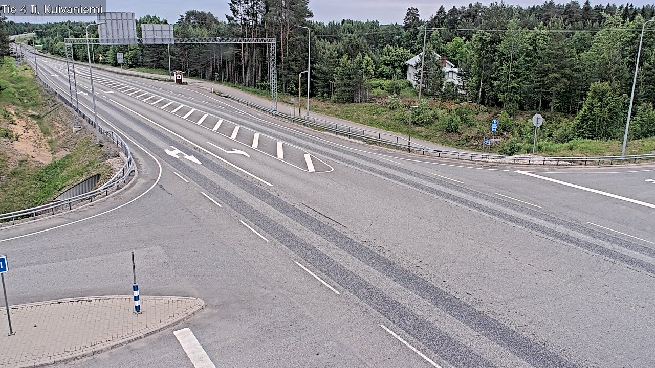 Kelikamerat Kuva Tie 4 Ii, Kuivaniemi, Ii, Pohjois-Pohjanmaa