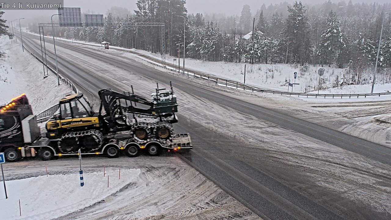 Weather Camera Image Road 4 Ii, Kuivaniemi, Ii, Pohjois-Pohjanmaa