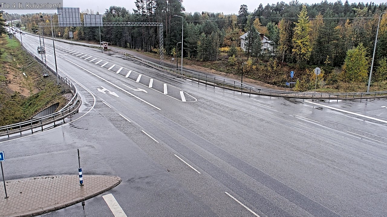 Weather Camera Image Väg 4 Ii, Kuivaniemi, Ii, Pohjois-Pohjanmaa