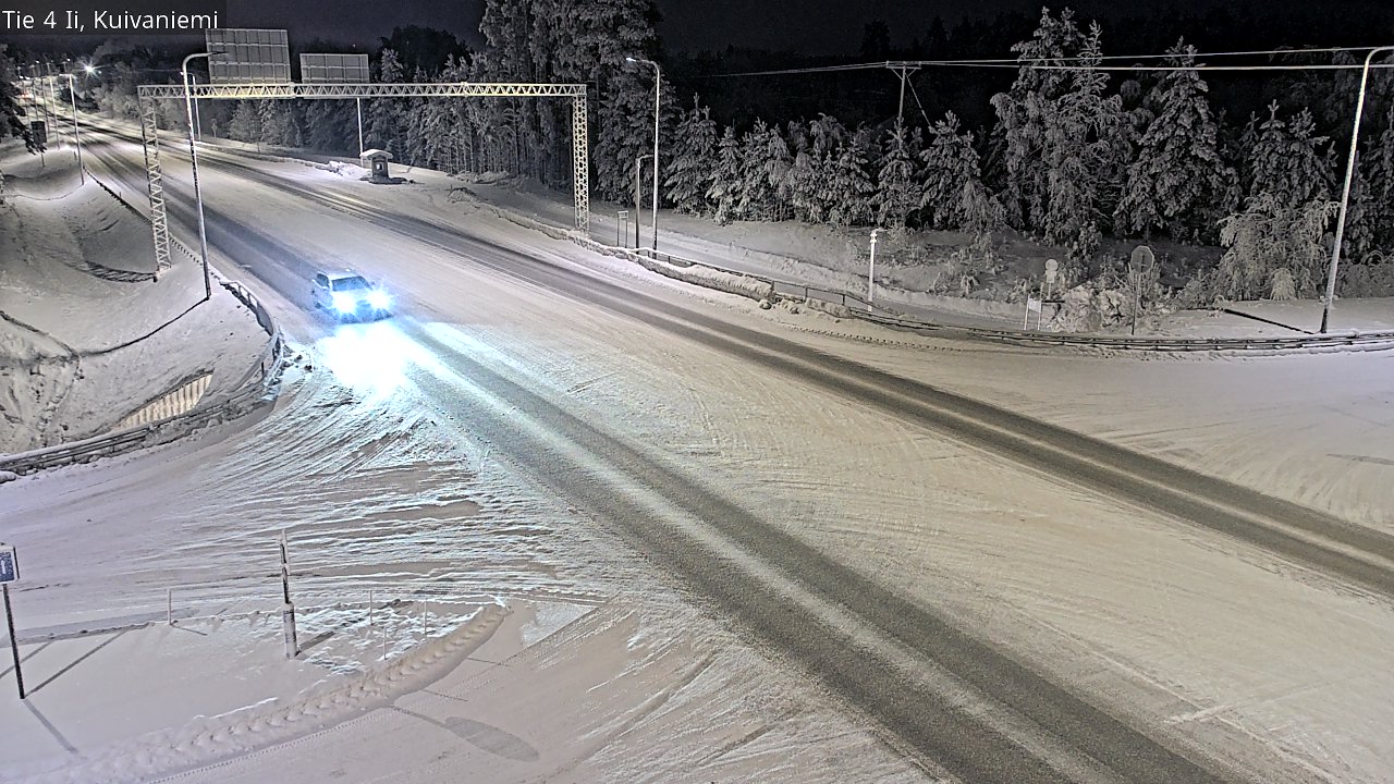 Weather Camera Image Road 4 Ii, Kuivaniemi, Ii, Pohjois-Pohjanmaa
