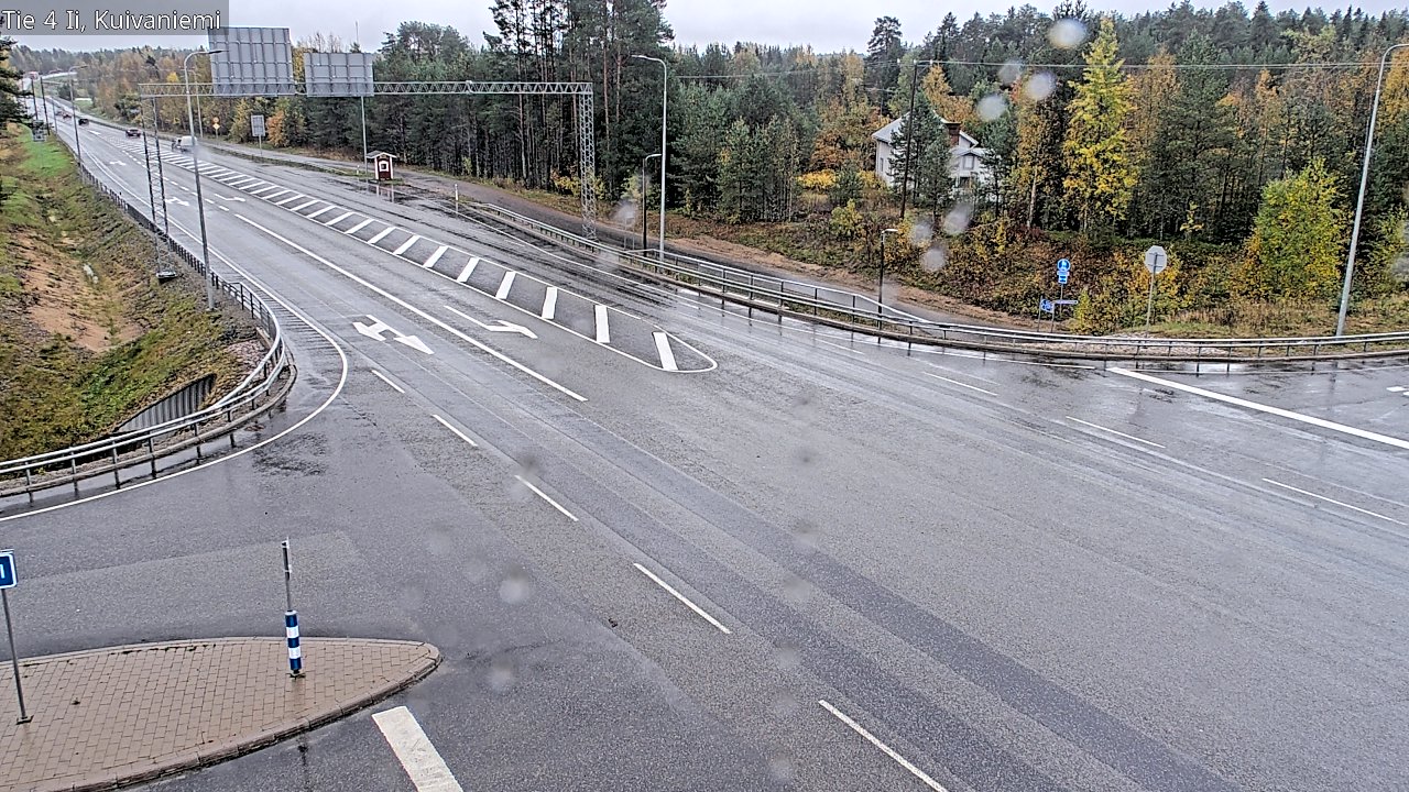 Weather Camera Image Väg 4 Ii, Kuivaniemi, Ii, Pohjois-Pohjanmaa