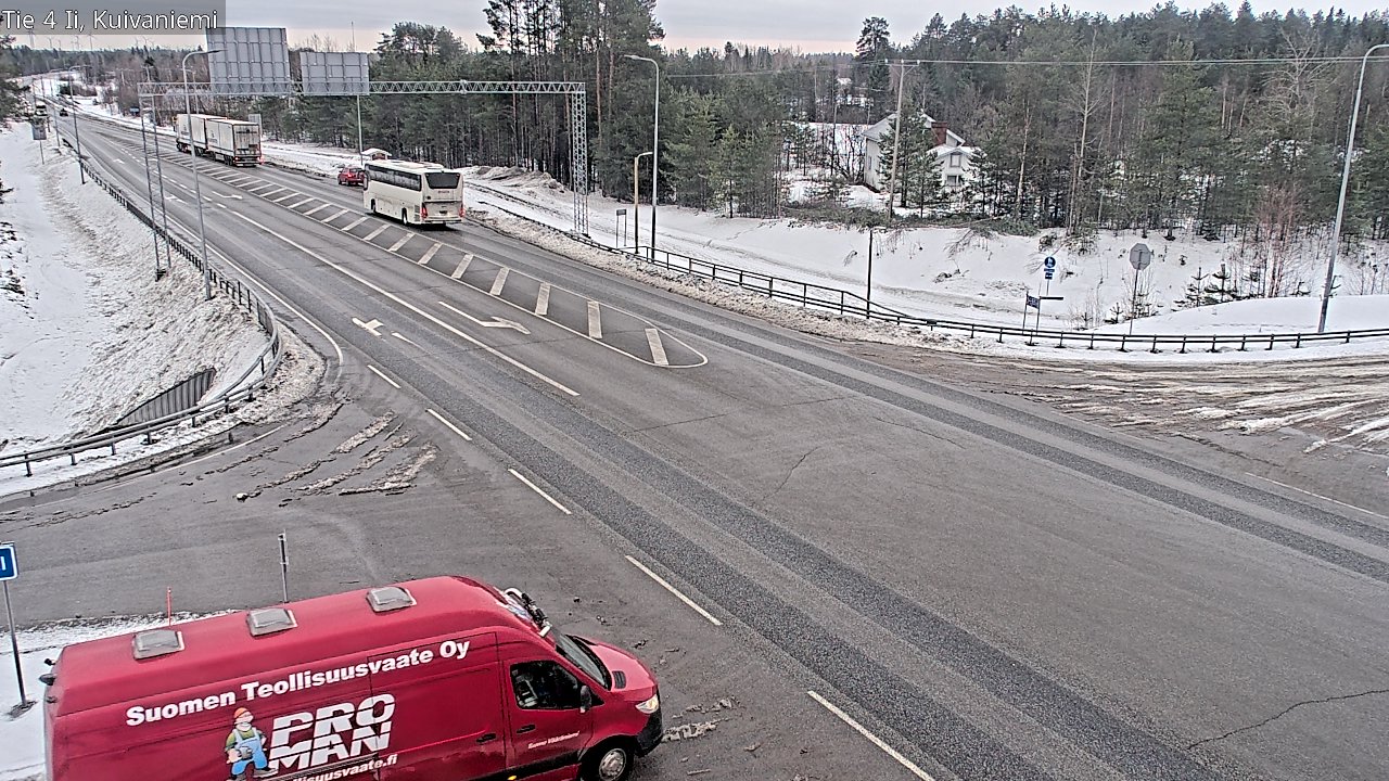 Kelikamerat Kuva Tie 4 Ii, Kuivaniemi, Ii, Pohjois-Pohjanmaa