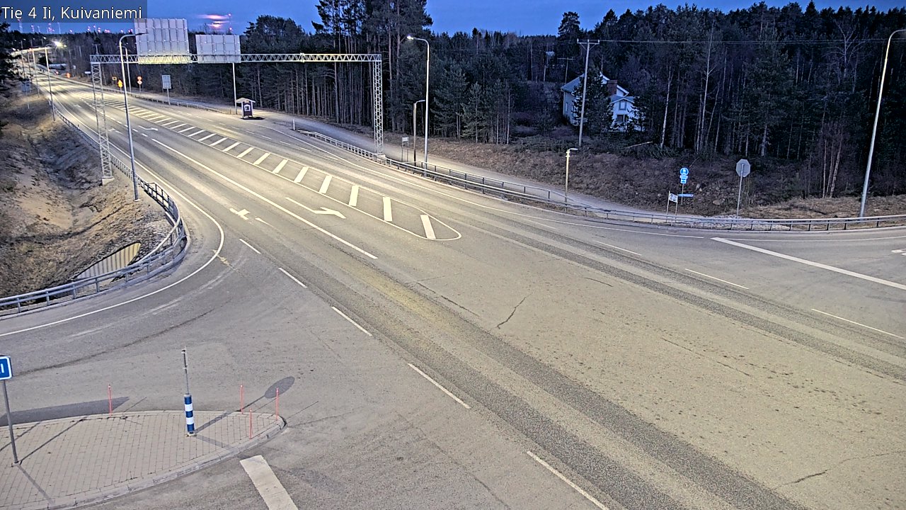 Kelikamerat Kuva Tie 4 Ii, Kuivaniemi, Ii, Pohjois-Pohjanmaa