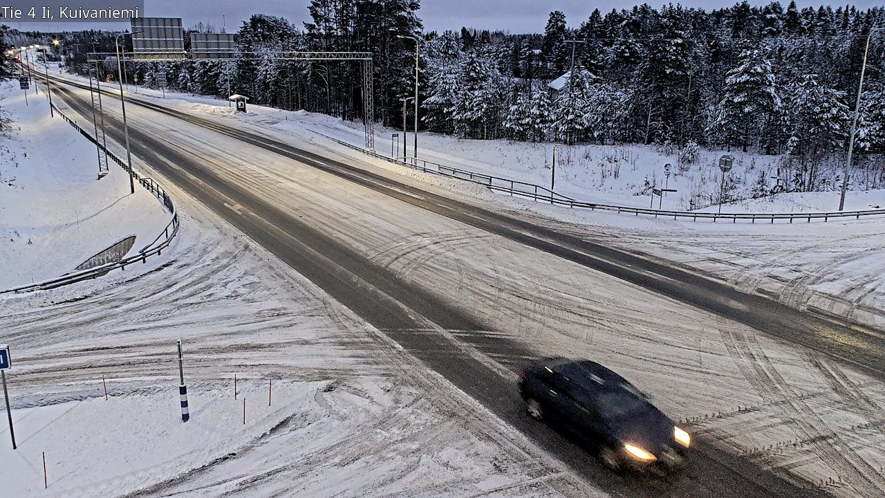 Kelikamerat Kuva Tie 4 Ii, Kuivaniemi, Ii, Pohjois-Pohjanmaa