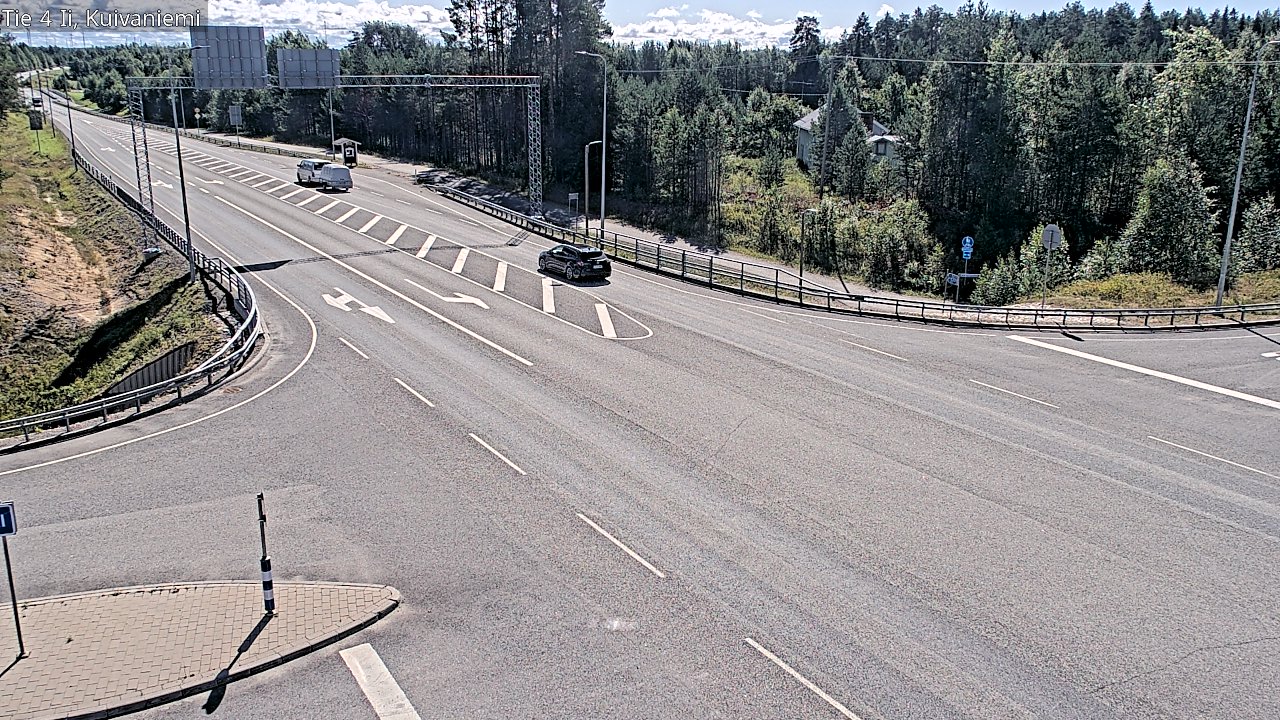 Kelikamerat Kuva Tie 4 Ii, Kuivaniemi, Ii, Pohjois-Pohjanmaa