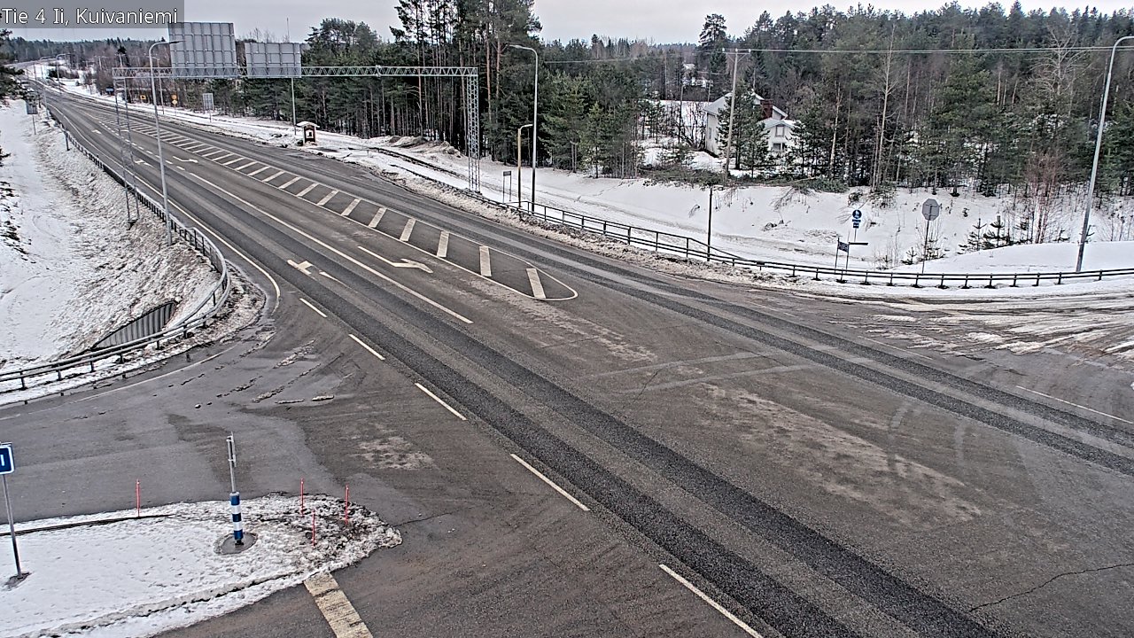 Weather Camera Image Road 4 Ii, Kuivaniemi, Ii, Pohjois-Pohjanmaa