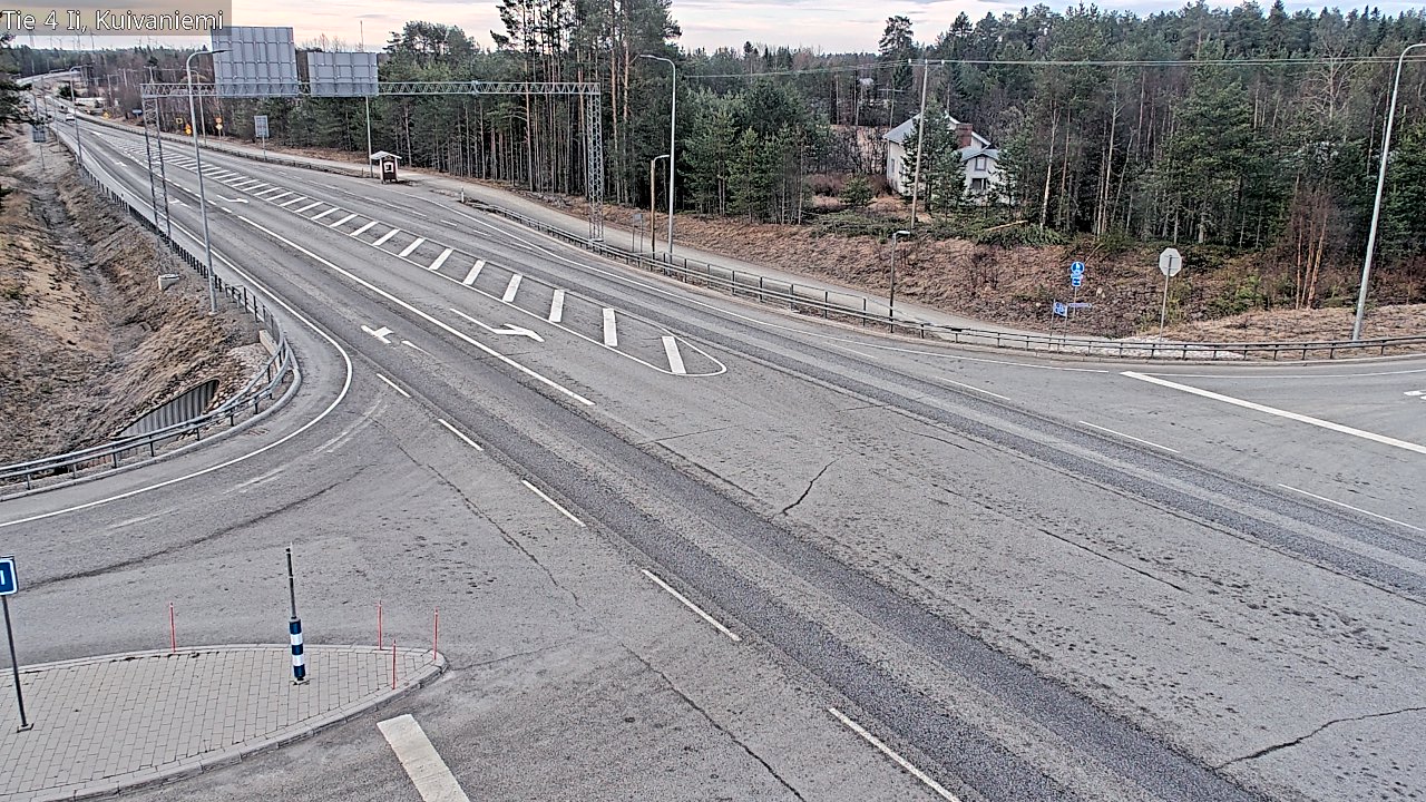 Kelikamerat Kuva Tie 4 Ii, Kuivaniemi, Ii, Pohjois-Pohjanmaa