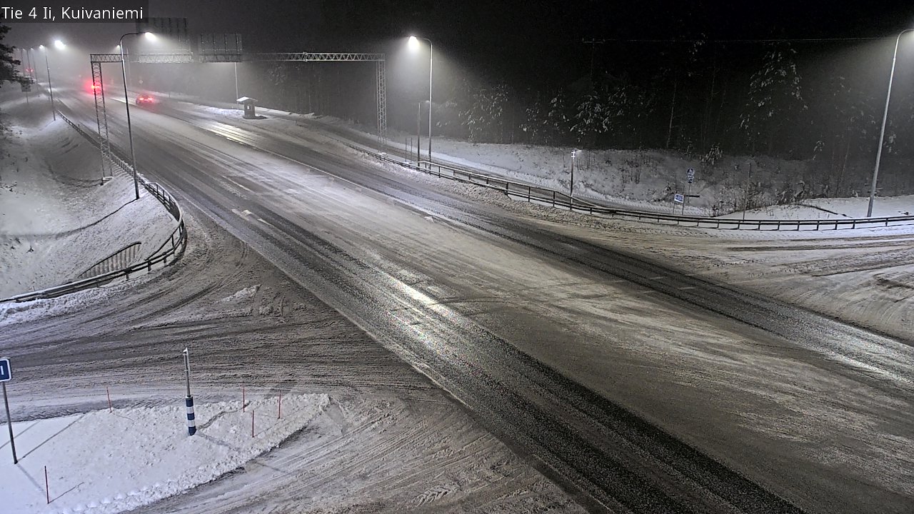 Weather Camera Image Väg 4 Ii, Kuivaniemi, Ii, Pohjois-Pohjanmaa