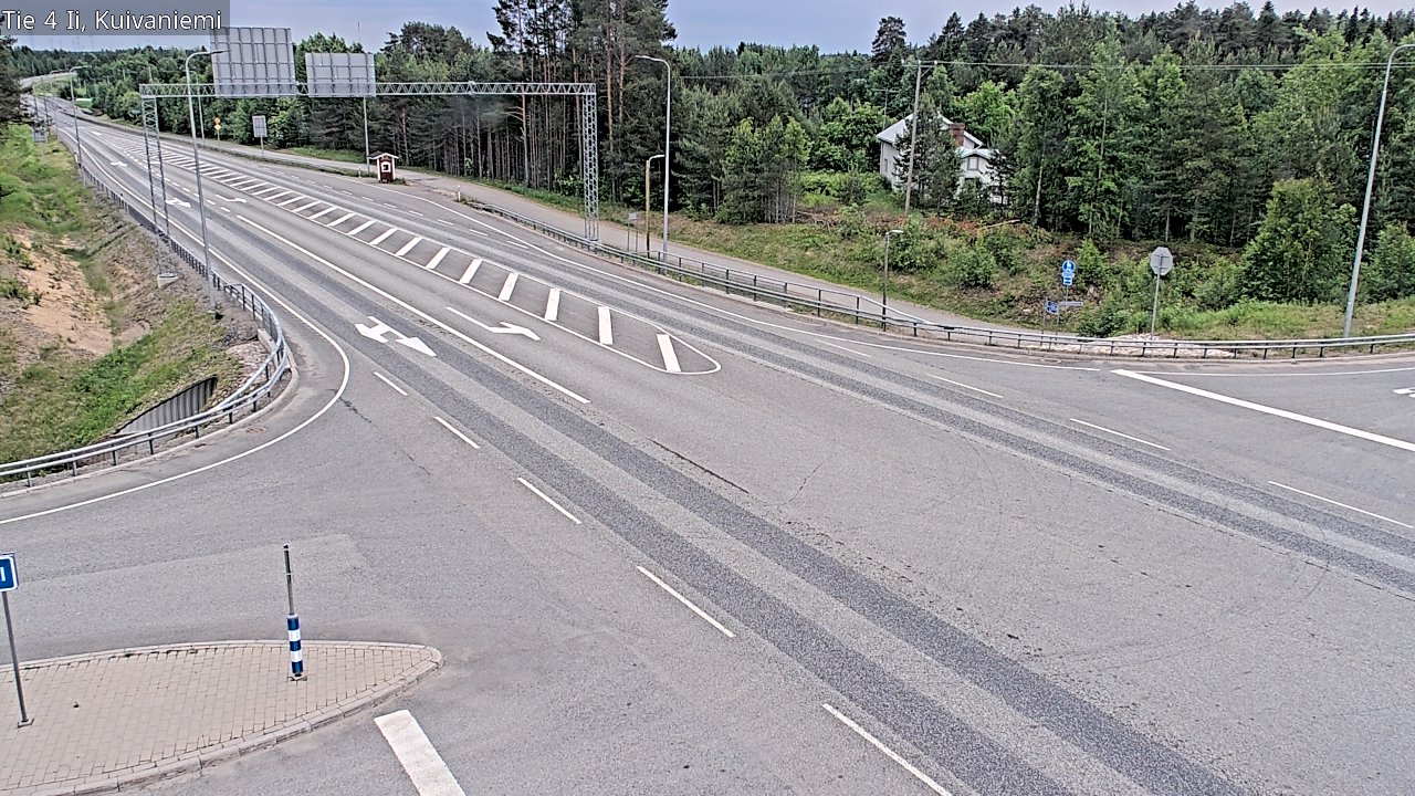 Kelikamerat Kuva Tie 4 Ii, Kuivaniemi, Ii, Pohjois-Pohjanmaa
