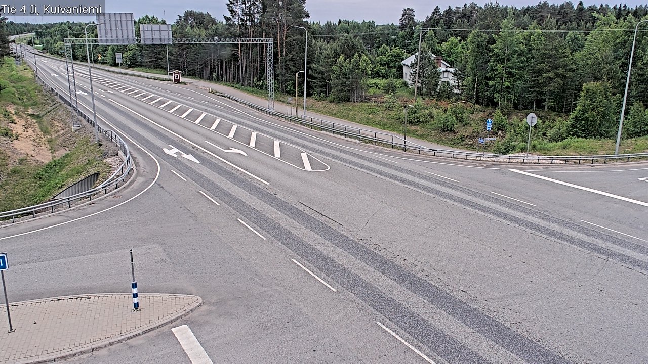 Kelikamerat Kuva Tie 4 Ii, Kuivaniemi, Ii, Pohjois-Pohjanmaa