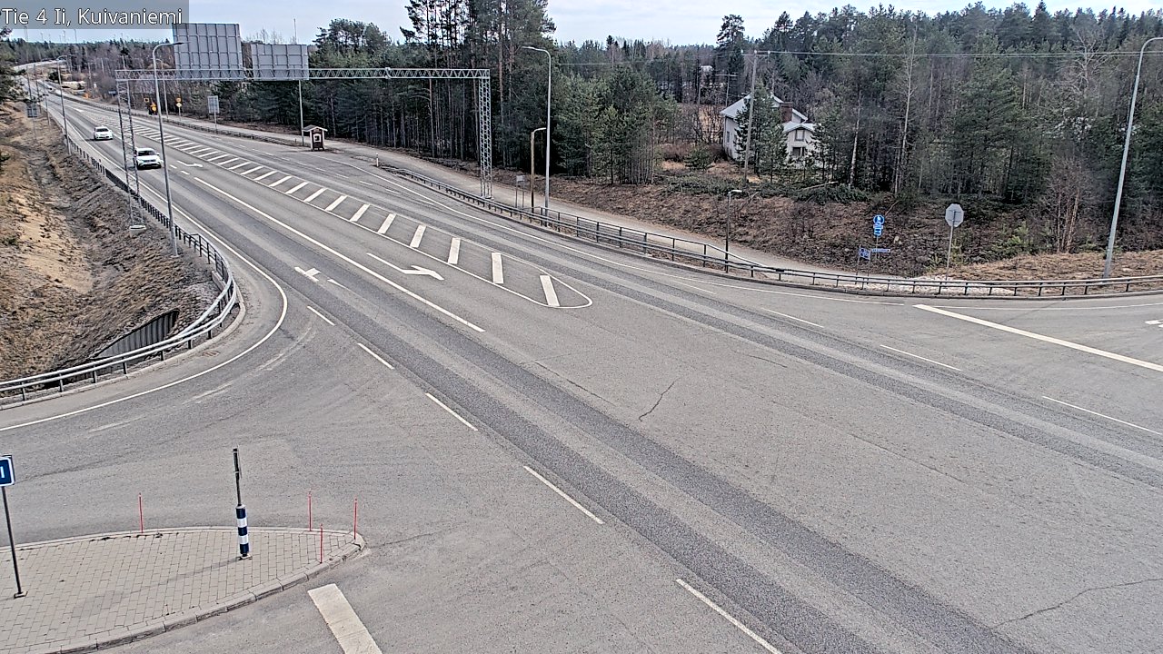 Kelikamerat Kuva Tie 4 Ii, Kuivaniemi, Ii, Pohjois-Pohjanmaa