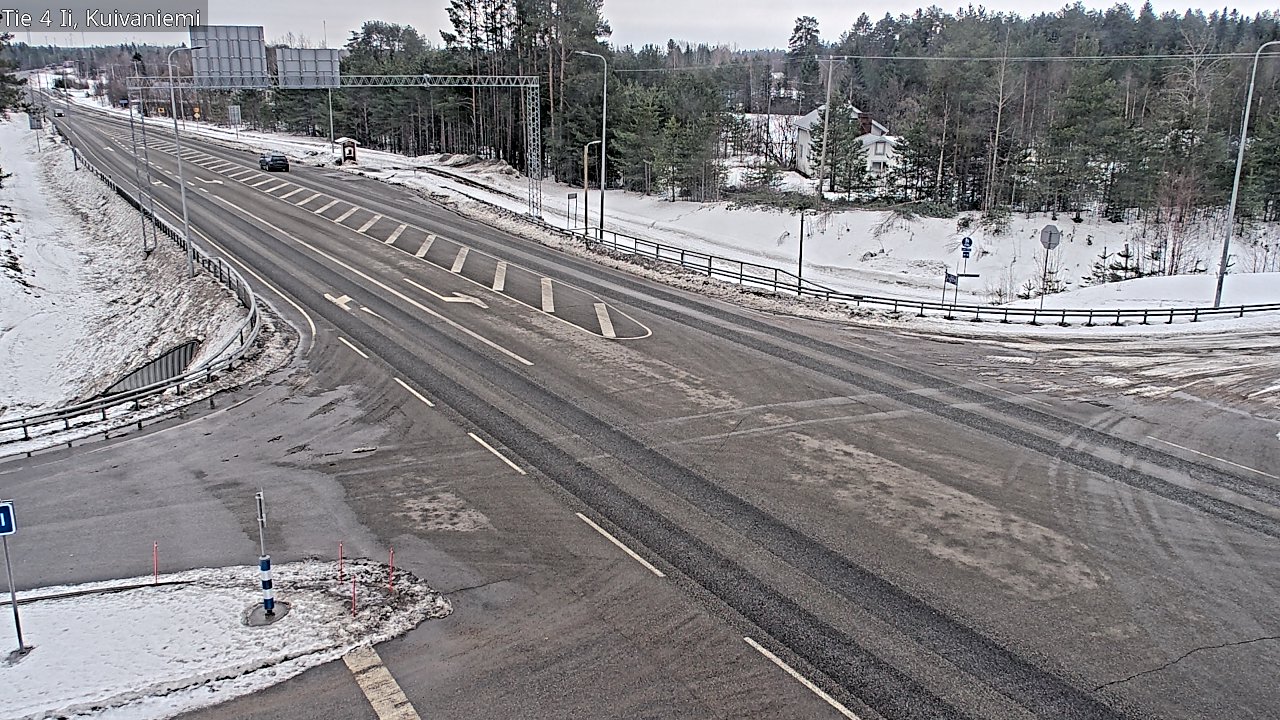 Weather Camera Image Road 4 Ii, Kuivaniemi, Ii, Pohjois-Pohjanmaa