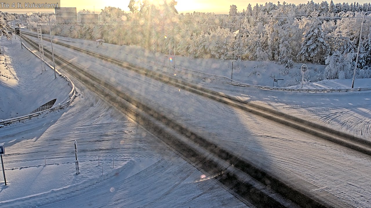 Kelikamerat Kuva Tie 4 Ii, Kuivaniemi, Ii, Pohjois-Pohjanmaa