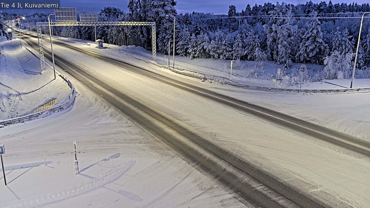 Kelikamerat Kuva Tie 4 Ii, Kuivaniemi, Ii, Pohjois-Pohjanmaa