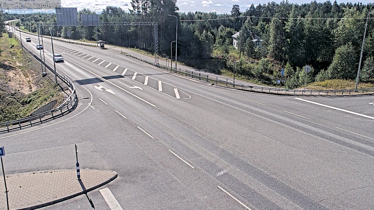 Weather Camera Image Väg 4 Ii, Kuivaniemi, Ii, Pohjois-Pohjanmaa
