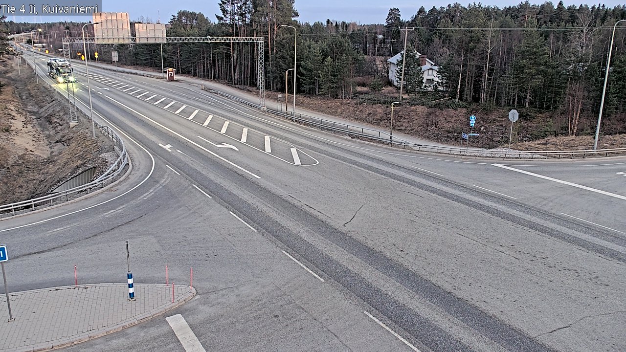 Kelikamerat Kuva Tie 4 Ii, Kuivaniemi, Ii, Pohjois-Pohjanmaa