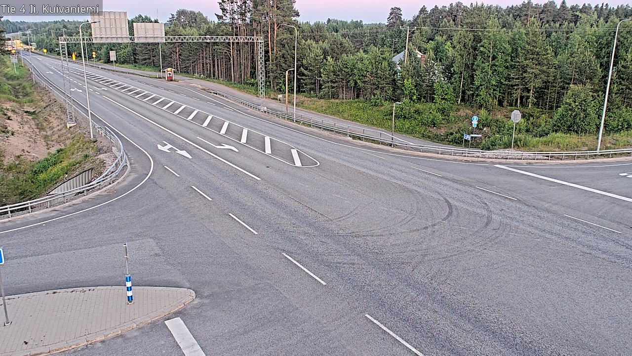 Kelikamerat Kuva Tie 4 Ii, Kuivaniemi, Ii, Pohjois-Pohjanmaa