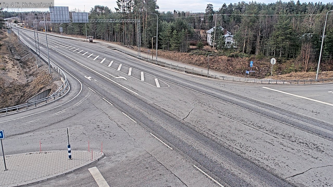 Kelikamerat Kuva Tie 4 Ii, Kuivaniemi, Ii, Pohjois-Pohjanmaa