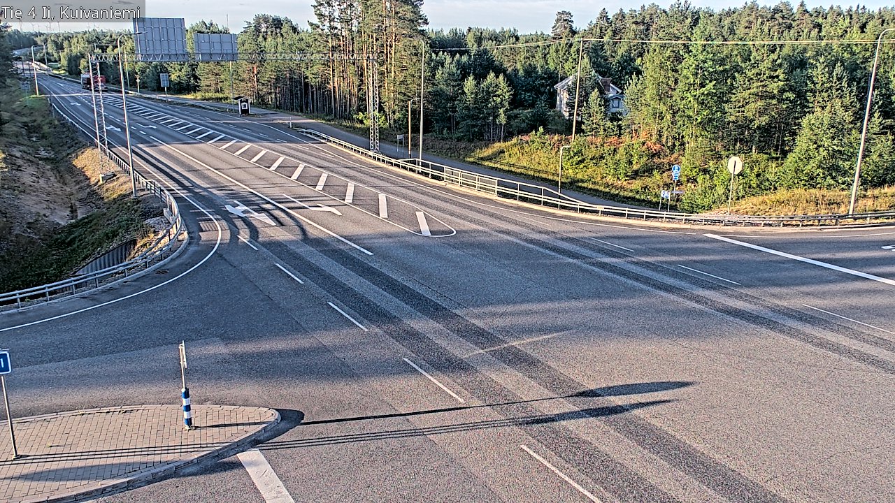 Weather Camera Image Road 4 Ii, Kuivaniemi, Ii, Pohjois-Pohjanmaa