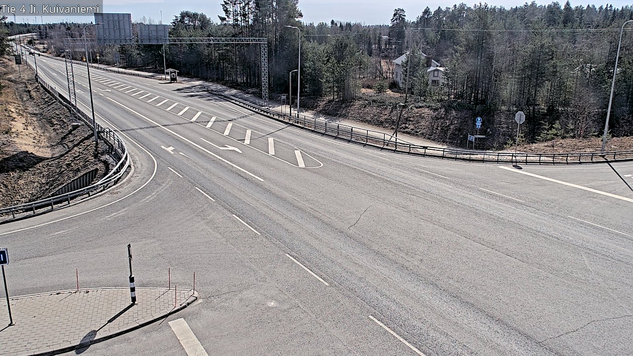 Kelikamerat Kuva Tie 4 Ii, Kuivaniemi, Ii, Pohjois-Pohjanmaa