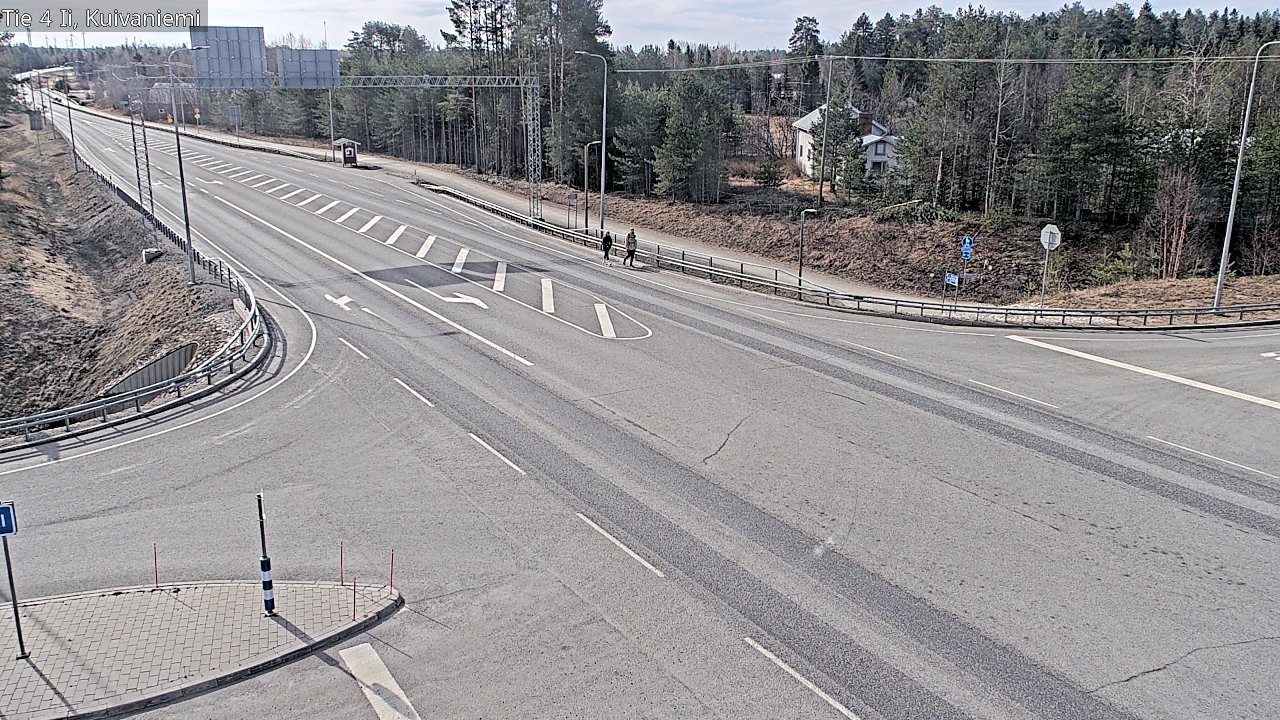 Kelikamerat Kuva Tie 4 Ii, Kuivaniemi, Ii, Pohjois-Pohjanmaa