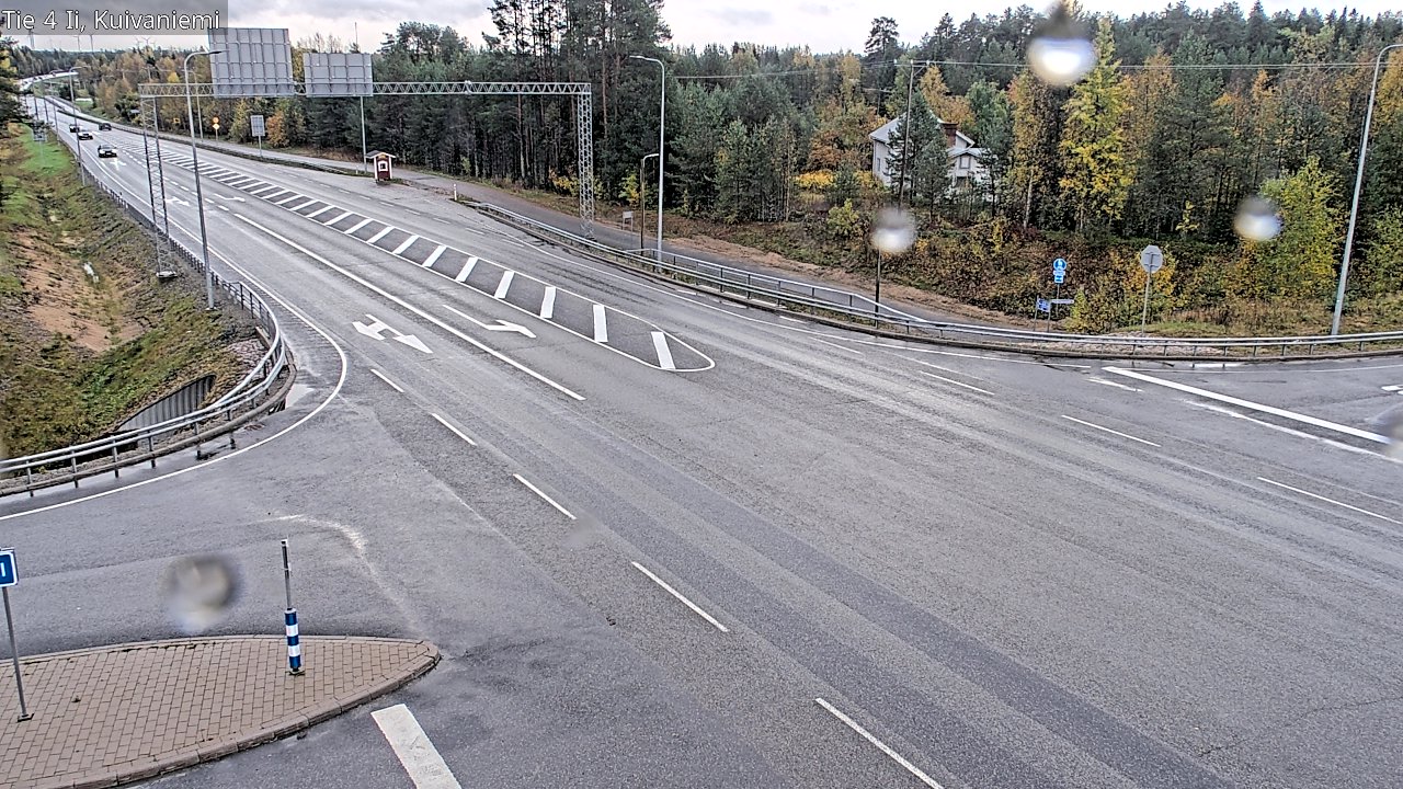 Weather Camera Image Väg 4 Ii, Kuivaniemi, Ii, Pohjois-Pohjanmaa