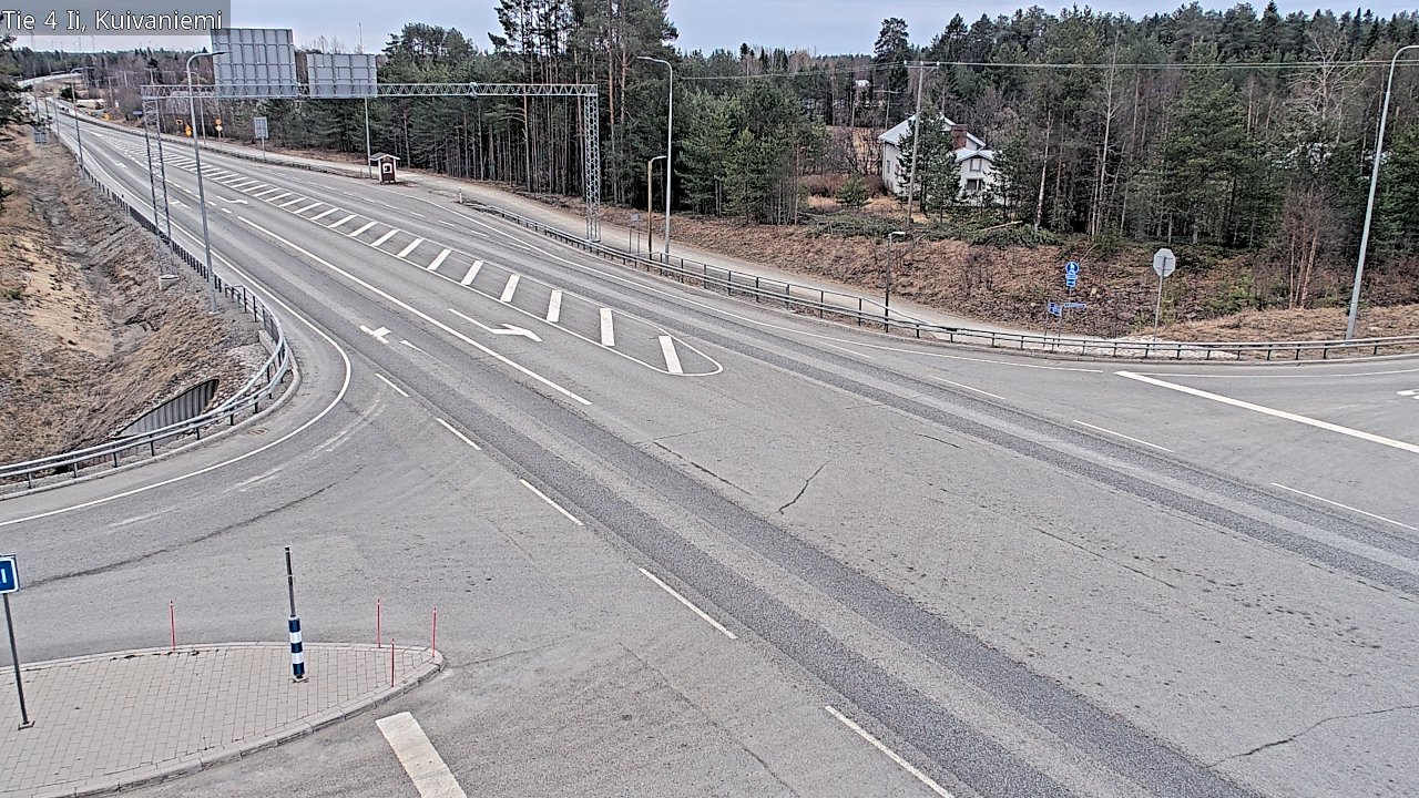 Weather Camera Image Road 4 Ii, Kuivaniemi, Ii, Pohjois-Pohjanmaa