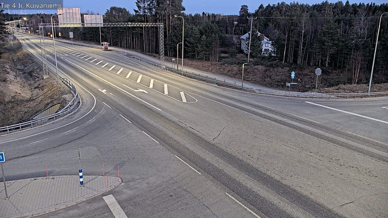 Weather Camera Image Road 4 Ii, Kuivaniemi, Ii, Pohjois-Pohjanmaa