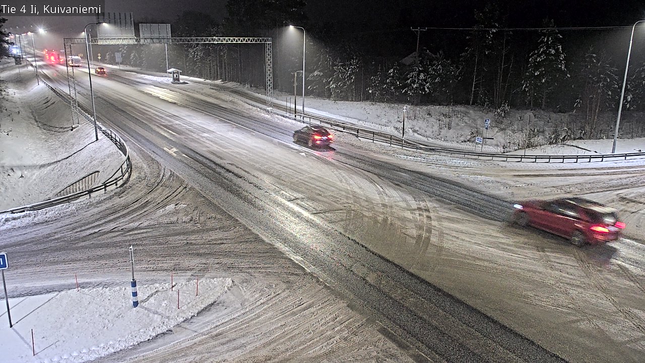 Weather Camera Image Väg 4 Ii, Kuivaniemi, Ii, Pohjois-Pohjanmaa