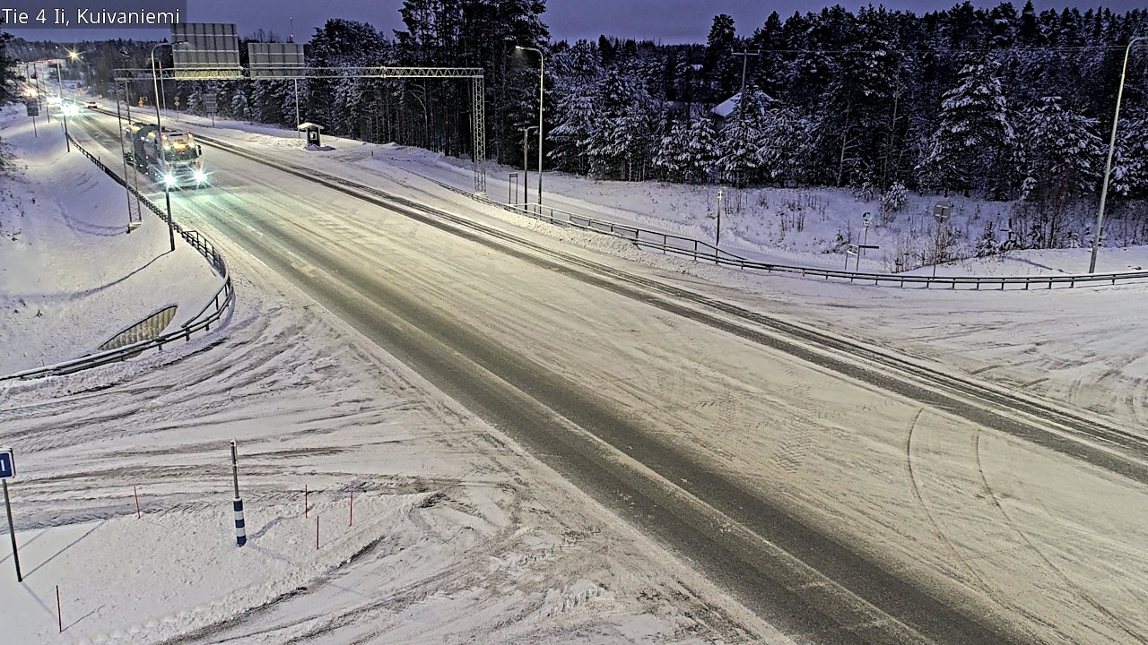 Kelikamerat Kuva Tie 4 Ii, Kuivaniemi, Ii, Pohjois-Pohjanmaa
