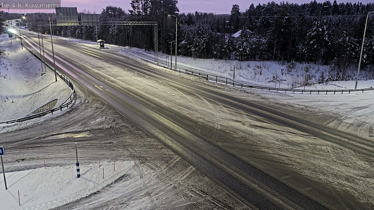 Weather Camera Image Road 4 Ii, Kuivaniemi, Ii, Pohjois-Pohjanmaa