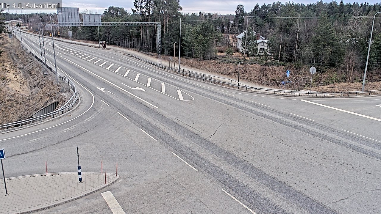 Weather Camera Image Road 4 Ii, Kuivaniemi, Ii, Pohjois-Pohjanmaa