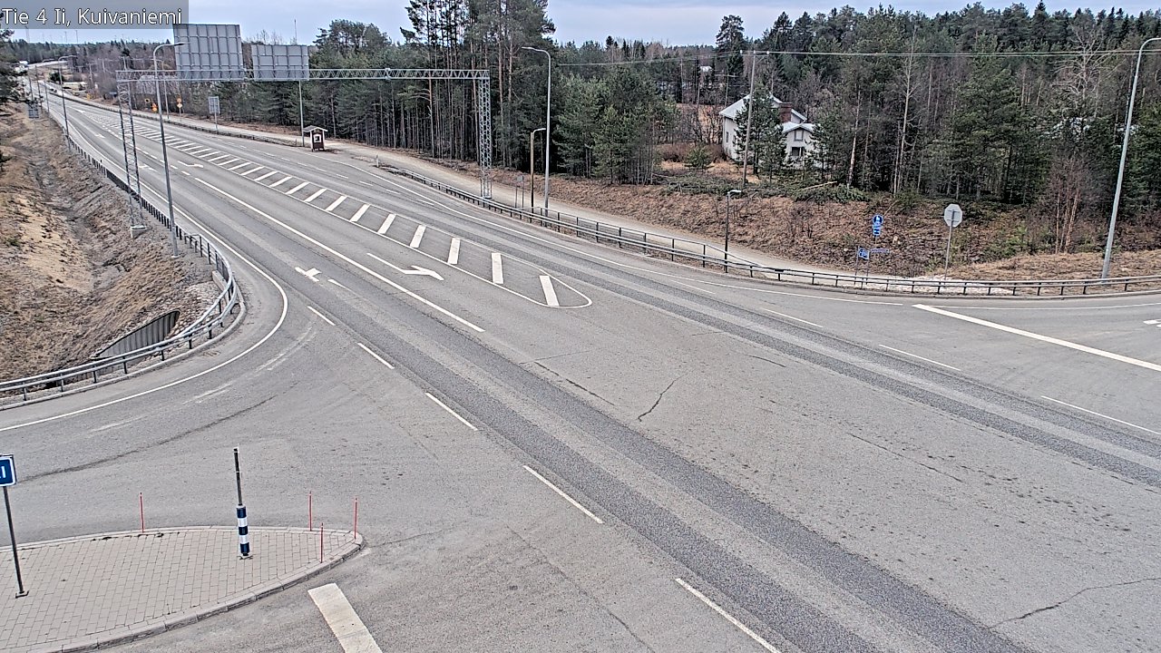 Weather Camera Image Road 4 Ii, Kuivaniemi, Ii, Pohjois-Pohjanmaa