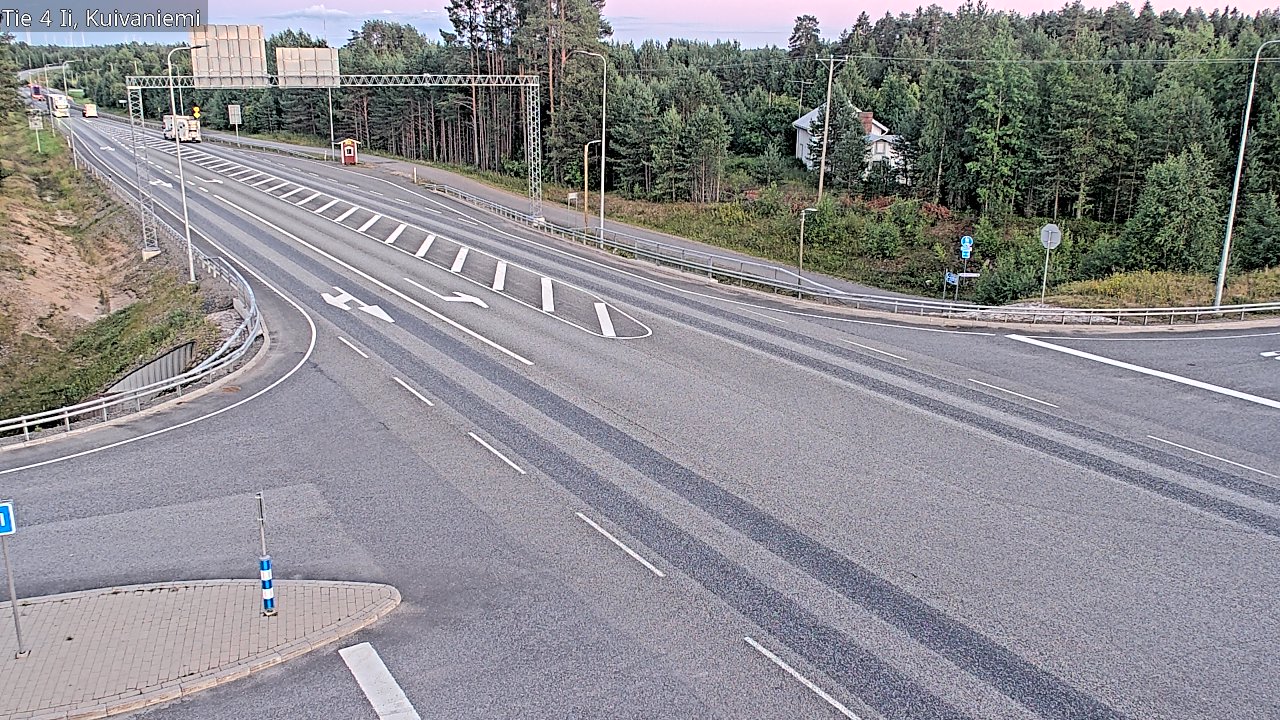 Kelikamerat Kuva Tie 4 Ii, Kuivaniemi, Ii, Pohjois-Pohjanmaa