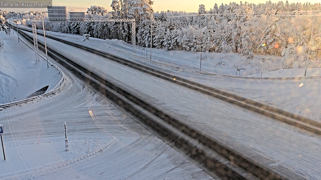 Kelikamerat Kuva Tie 4 Ii, Kuivaniemi, Ii, Pohjois-Pohjanmaa