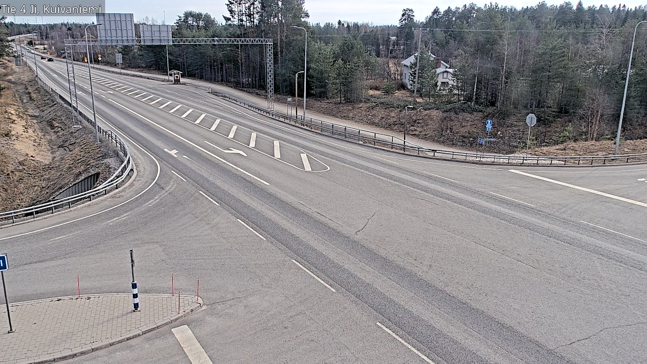 Kelikamerat Kuva Tie 4 Ii, Kuivaniemi, Ii, Pohjois-Pohjanmaa