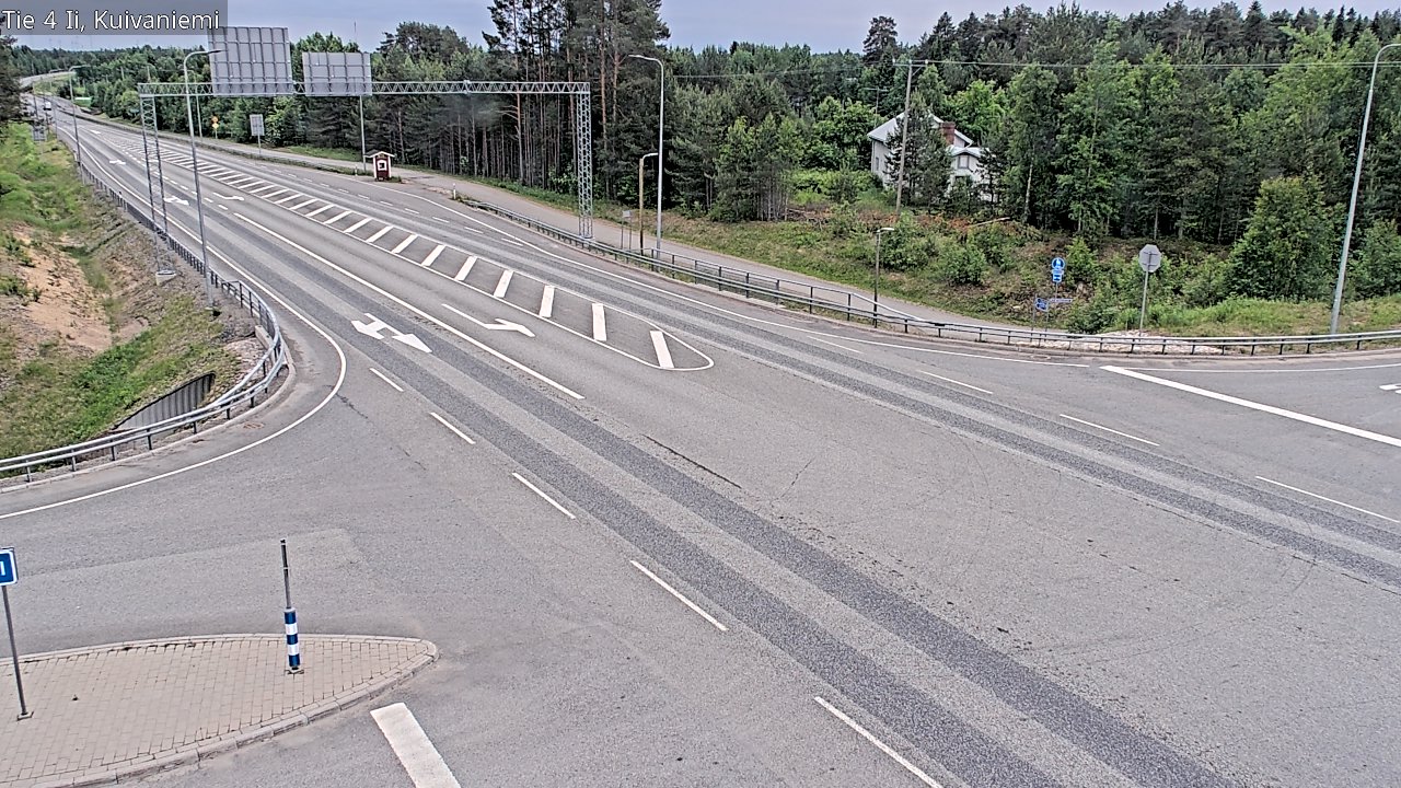 Kelikamerat Kuva Tie 4 Ii, Kuivaniemi, Ii, Pohjois-Pohjanmaa