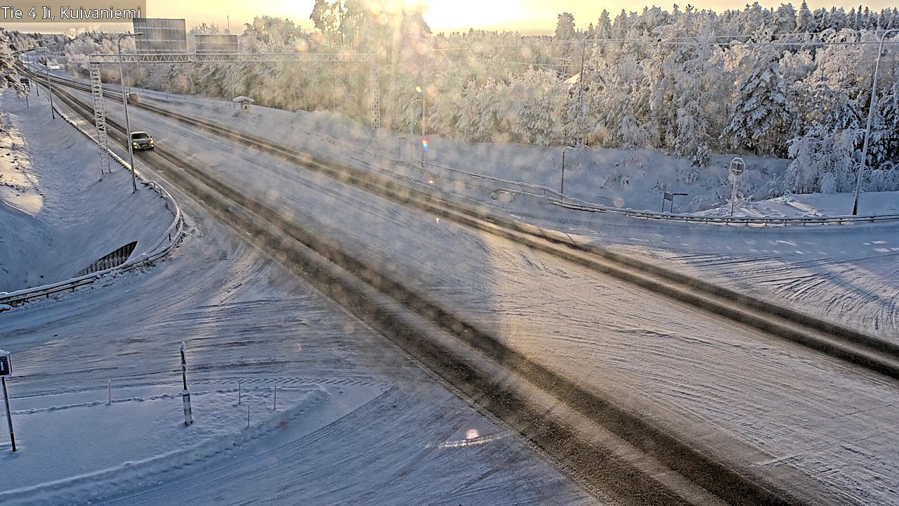Kelikamerat Kuva Tie 4 Ii, Kuivaniemi, Ii, Pohjois-Pohjanmaa