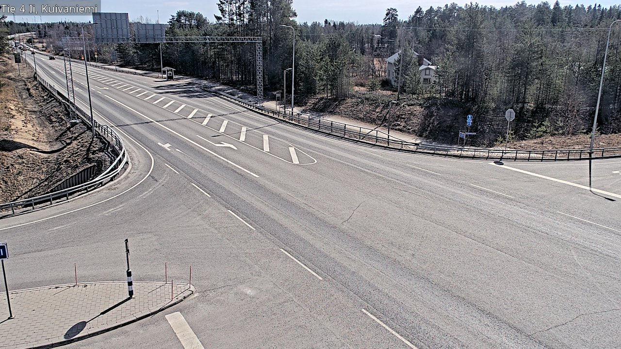 Kelikamerat Kuva Tie 4 Ii, Kuivaniemi, Ii, Pohjois-Pohjanmaa
